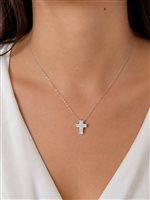 Collar Ultima Edizione Mujer Croce in Plata CAO4434-CROCE - CAO4434-CROCE